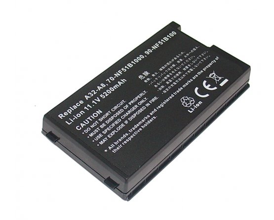 Asus A8 batteri A32-A8