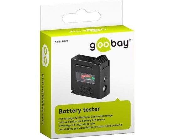Mini batteritester AAA/AA/C/D/9V/N(LADY)