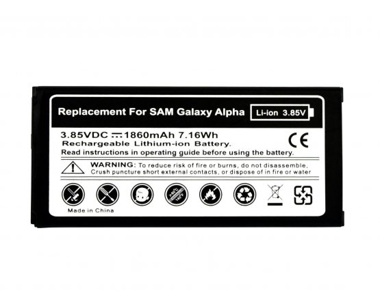 Samsung Galaxy Alpha batteri EB-BG850BBE