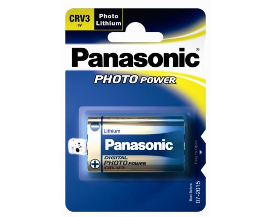 CRV3 Lithium 3V Foto batteri Panasonic
