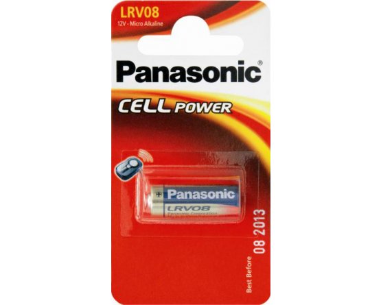 LRV08 Panasonic 12V Alkaline foto batteri