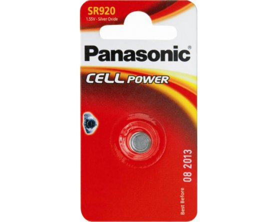 SR920 Panasonic Sølvoxid batteri 370/SR69