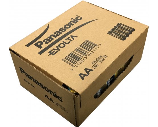 AA/LR6 Panasonic Evolta 4-Pak folie industri
