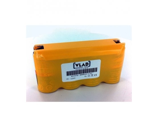 Batteri 8V 2,5 til Syringe pumpe 700 Ivac