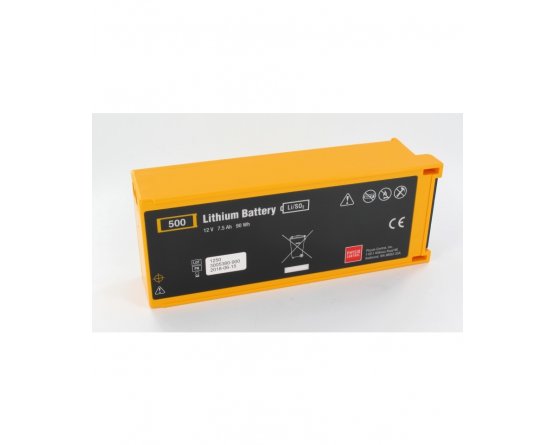 Lithium batteri 12V for defibrillator LP500