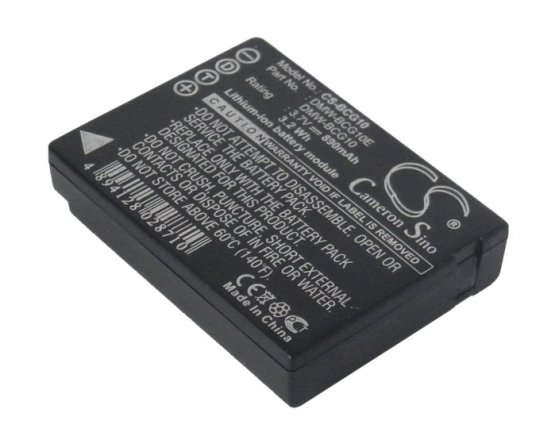 Panasonic Lumix DMC-TZ10 batteri DMW-BCG10