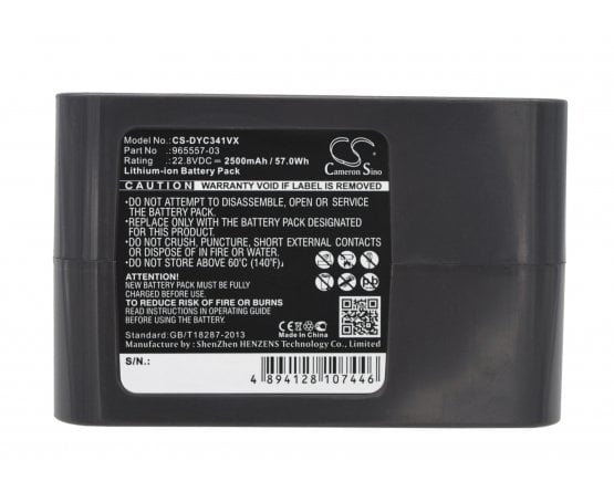 Dyson støvsuger batteri erstatter 965557-03/Type-B