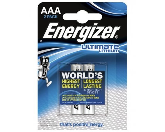 FR03 AAA L92 Lithium batteri Energizer