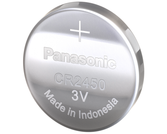 CR2450 Lithium Knapcelle batteri Panasonic