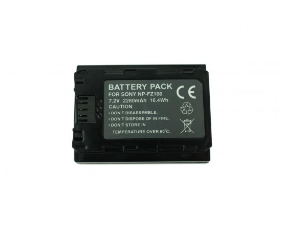 Sony NP-FZ100, A7 III, A9, A7R III batteri 