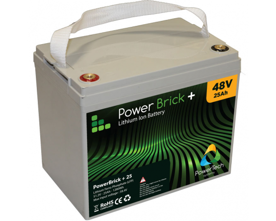 PowerBrick LiFePO4 batteri 48V/25Ah