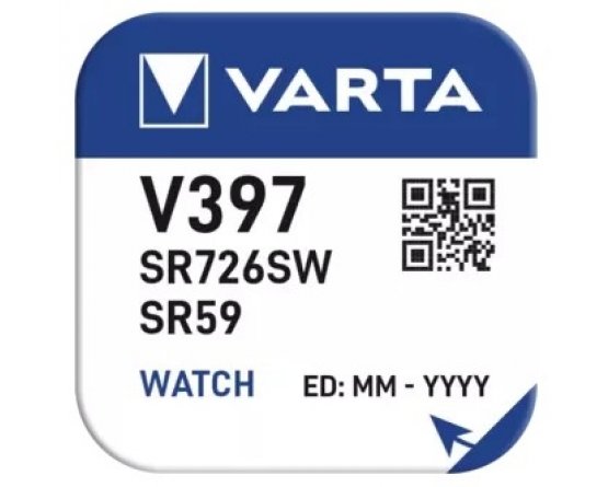 V397 Sølvoxid batteri Varta SR59SW