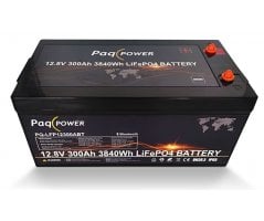 12V (12,8V) 300Ah 3840Wh LiFePO4 PaqPOWER batteri