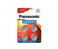 CR2032/4BP Lithium Knapcelle batteri Panasonic