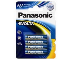 AAA/LR03 Panasonic Evolta batteri 4 blisterpak