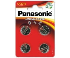 CR2016/4BP Lithium Knapcelle batteri Panasonic