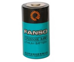 Fanso 3V lithium C batteri 5000mAh Li-MnO2
