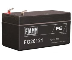 12V/1.2Ah FIAMM 5 års Blybatteri FG20121