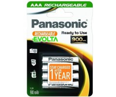 AAA/P03E Panasonic Evolta genopladelig 4stk.