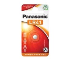 LR41 Panasonic Alkaline batteri AG3/LR736/192