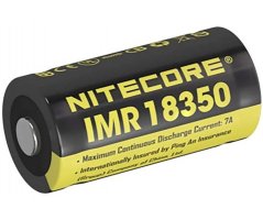 NiteCore IMR 18350 batteri Lithium 3,7V/700mAh