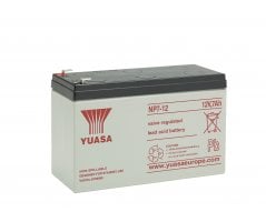 12V/7Ah Yuasa 3-5års VRLA battery NP7-12