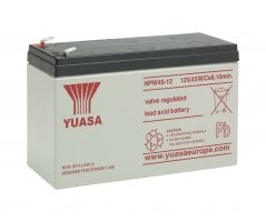 12V/7,5Ah Yuasa 3-5års Blybatteri NPW45-12