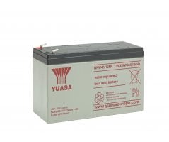 12V/8,5Ah Yuasa 3-5års Blybatteri NPW45-12FR
