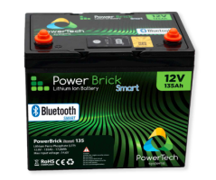 PowerBrick LiFePO4 batteri 12V/135Ah/1728Wh