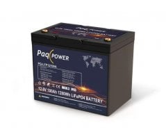 12V (12,8V) 100Ah 1280Wh LiFePO4 PaqPOWER batteri