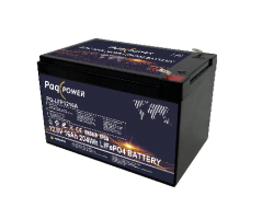 12V (12,8V) 16Ah 204Wh LiFePO4 PaqPOWER batteri