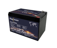 24V (25,6V) 8Ah 204Wh LiFePO4 PaqPOWER batteri