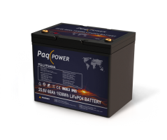 24V (25,6V) 60Ah 1536Wh LiFePO4 PaqPOWER batteri