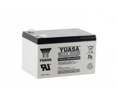 12V/14Ah Yuasa Blybatteri REC14-12