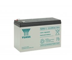12V/8Ah Yuasa 6-9års Blybatteri REW45-12