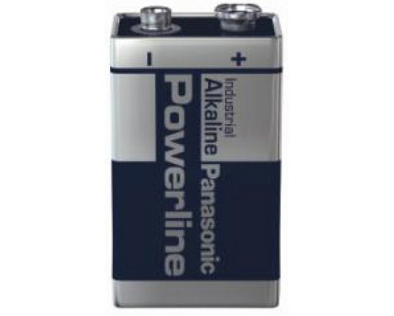 9Volt/6LR61 Powerline batteri/1 pak folie