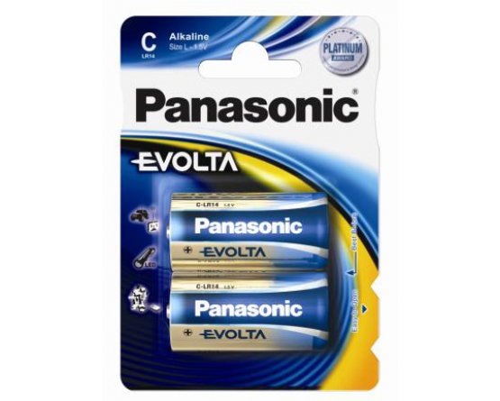 LR14/C Panasonic Alkaline batteri Evolta