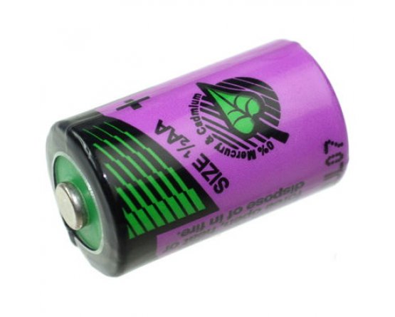 Size 1/2AA Tadiran 3,6V Lithium batteri