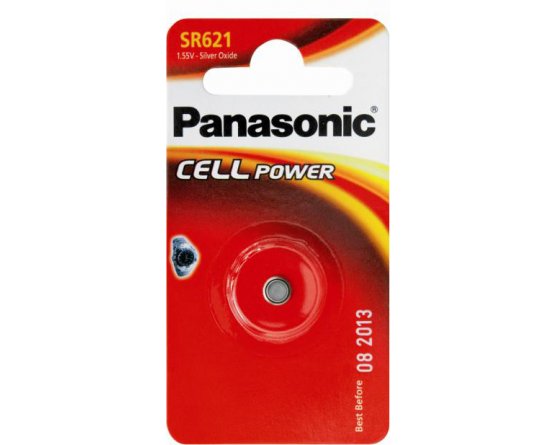 SR621 Panasonic Sølvoxid knapcelle 364