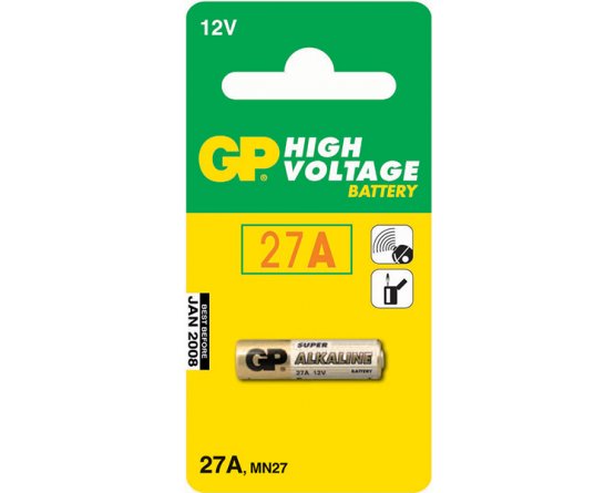 GP27A Alkaline batteri Lighter/Remote