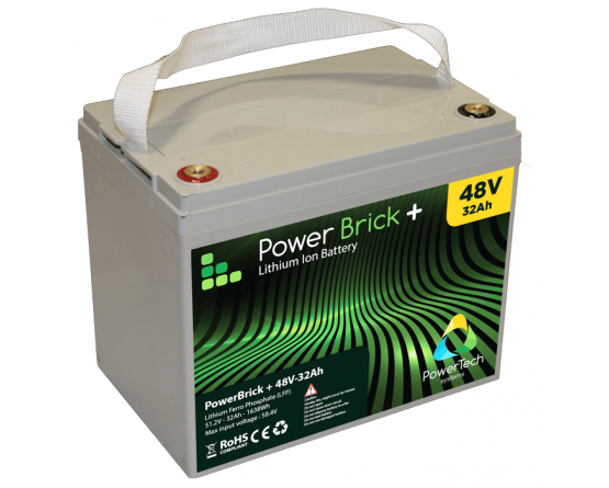 PowerBrick LiFePO4 batteri 48V/32Ah