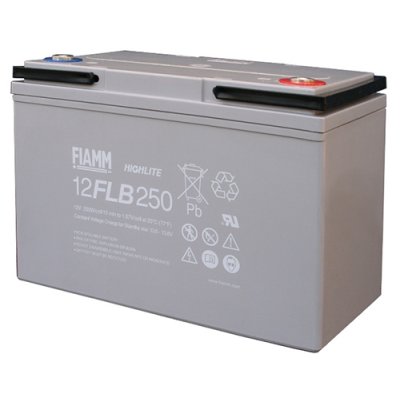 12V/70Ah FIAMM 12 års Blybatteri UPS 12FLB250
