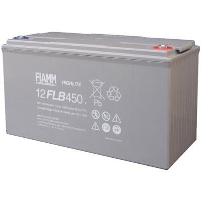 12V/115Ah FIAMM 12 års Blybatteri UPS 12FLB450