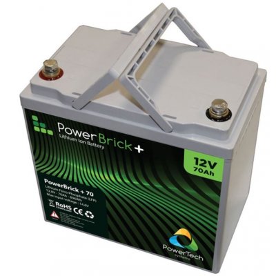 PowerBrick LiFePO4 batteri 12V/70Ah