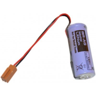 Lithium batteri ledning+stik Panasonic