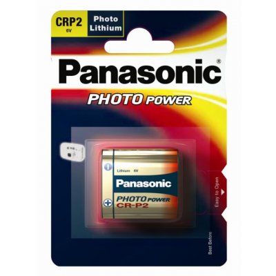 CRP2P Lithium 6V foto batteri Panasonic