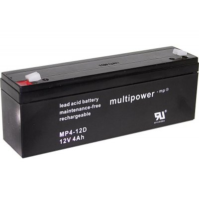 12V/4Ah Blybatteri Multipower