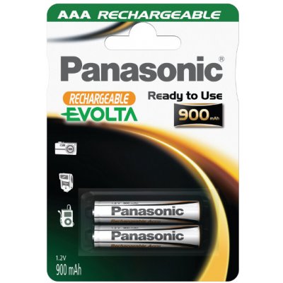 AAA/P03E Panasonic Evolta genopladelig 2stk.