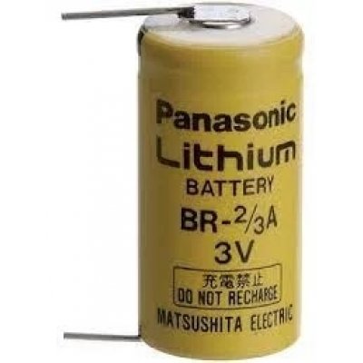 Panasonic Lithium 2/3A batteri med printspyd