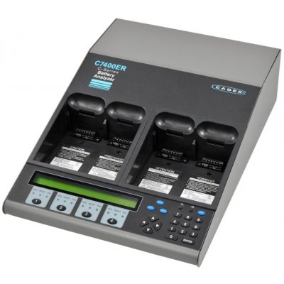 Cadex C7400ER batteritester med 4 kanaler 1,2-36V 